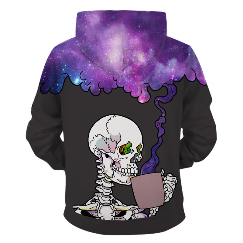 Странные вещи толстовки хип хоп Assassins Creed Толстовка Хэллоуин Череп 3d печать