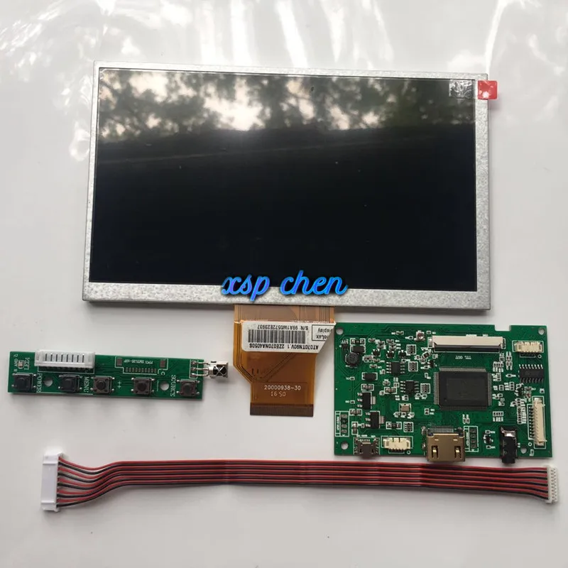 Плата драйвера контроллер ЖК-экрана HDMI для AT070TN90 AT070TN92 V.X ЖК-экран 7DD1 + 1 FPC 800*480 Micro USB