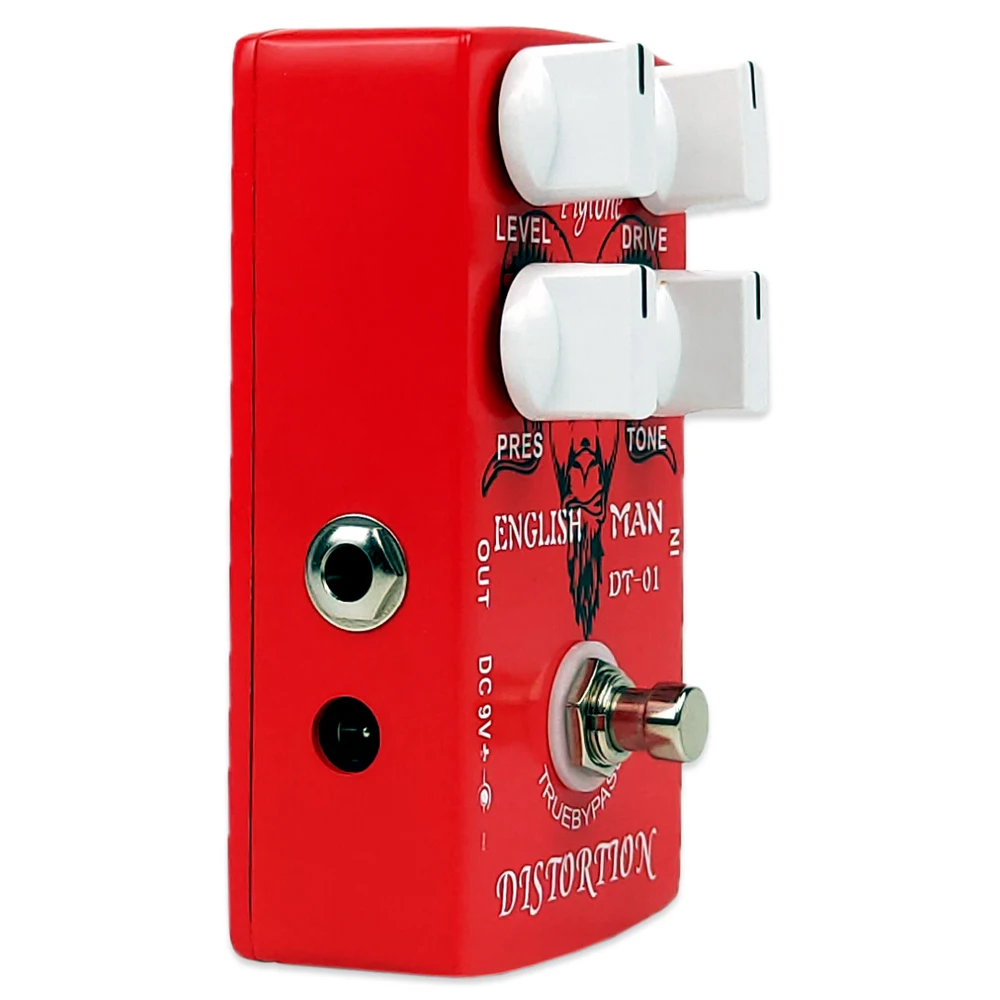 pigtone pp 24 klassische verzerrung effekt pedal für elektrische gitarre zubehör effekte pedale echte bypass free global shipping
