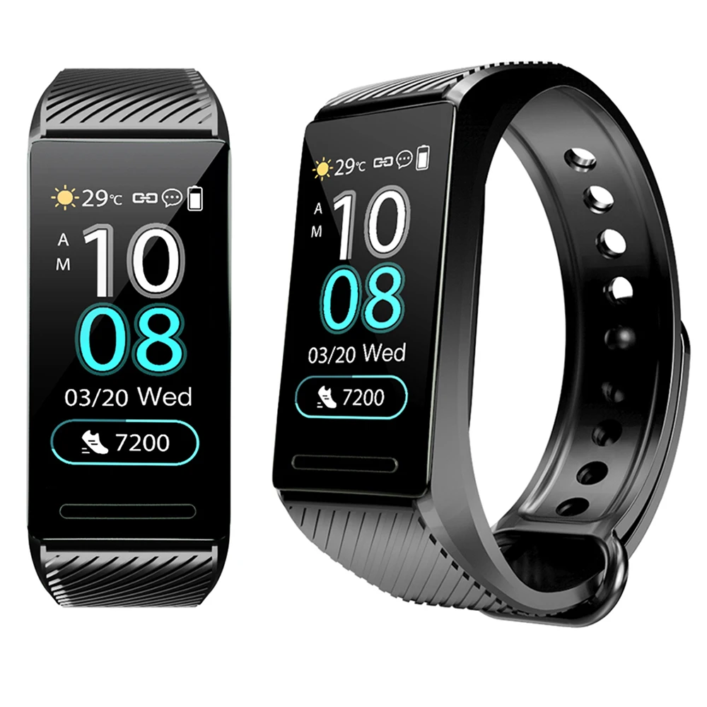 Смарт часы с Bluetooth умные Водонепроницаемый Браслет для измерения кровяного