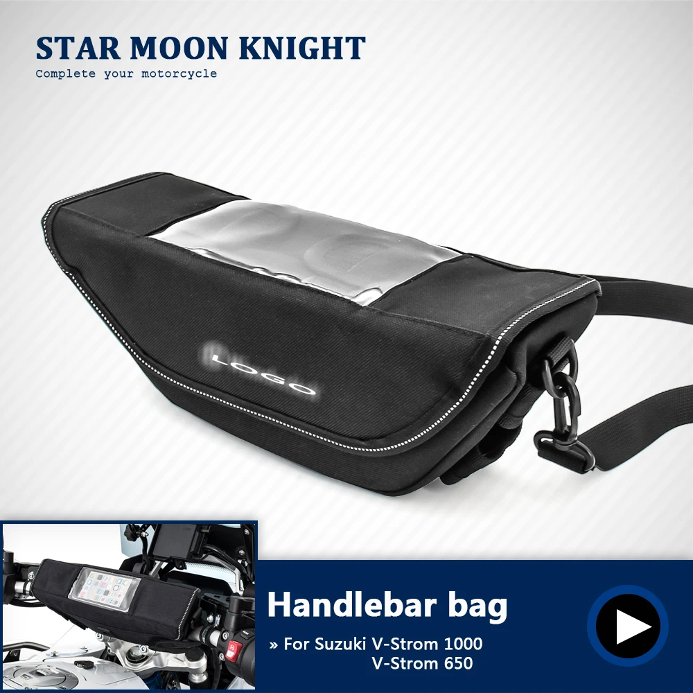 

Handlebar Waterproof Bag Travel Bag storage bag For Suzuki V-Strom 1000 V-Strom 650 V strom Vstrom