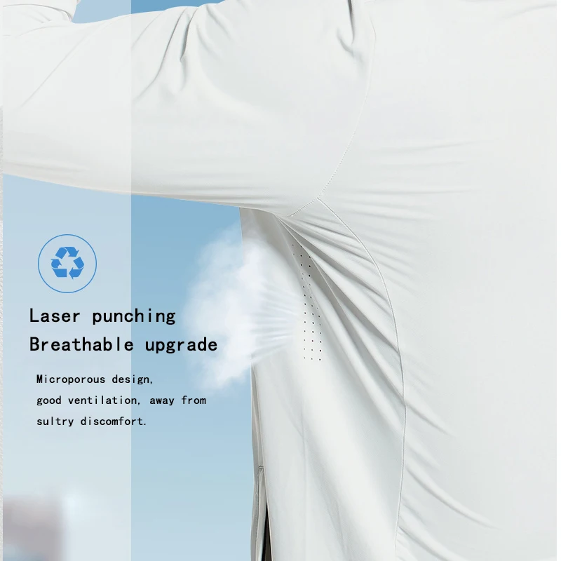 Осеннее Новое солнцезащитное Мужское пальто с капюшоном стоячий воротник