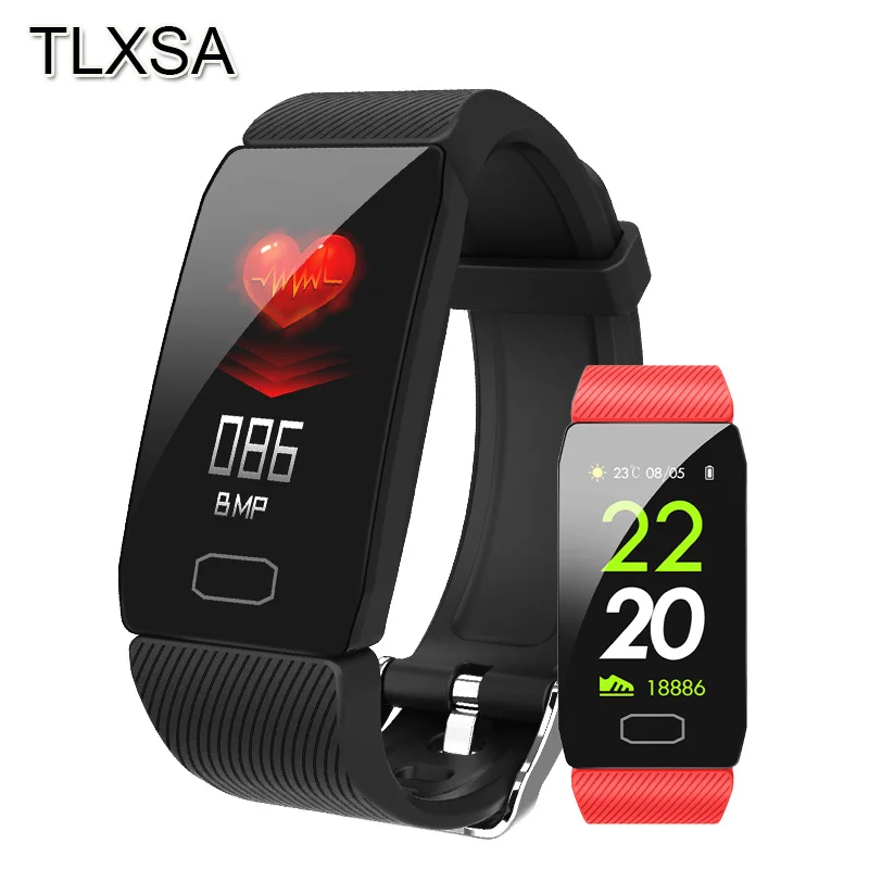 Умный Браслет фитнес-трекер часы Шагомер водонепроницаемый Smartband монитор сердечного ритма дисплей погоды браслет подходит для женщин и мужчин