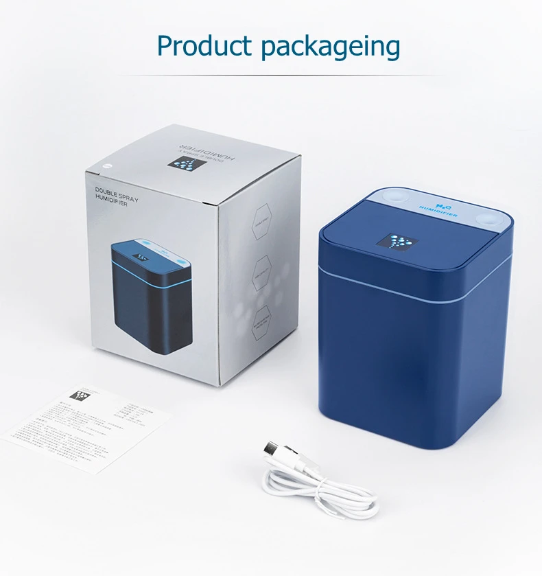 Увлажнитель воздуха ультразвуковой для ароматерапии со светодиодный светильник