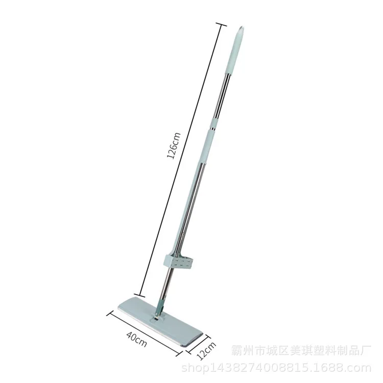 

Floor Polisher Mop Flat Easy Microfiber Touchless Tile Tools Mop Kitchen Dust House Menage Nettoyage Cleaning Tools DE50TB