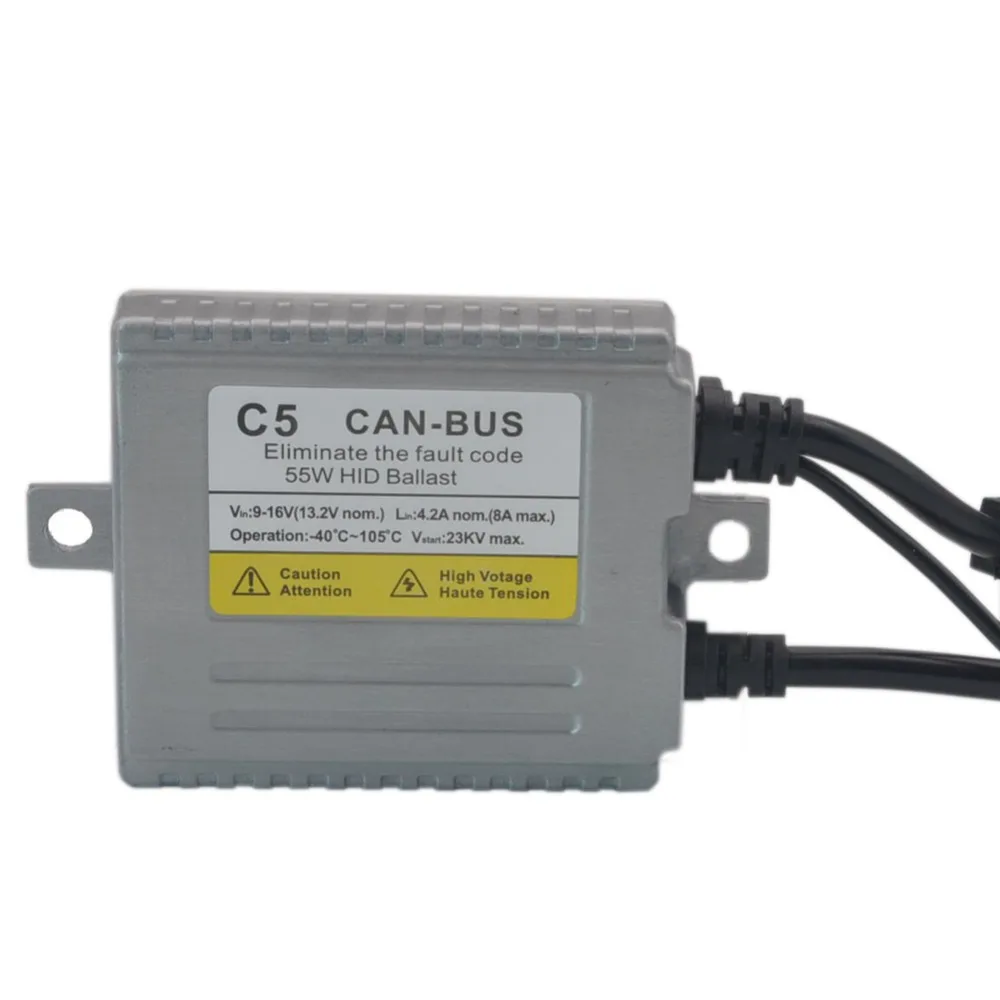 1 шт. ксеноновые лампы балласт переменного тока 55 Вт HID без ошибок Canbus блок