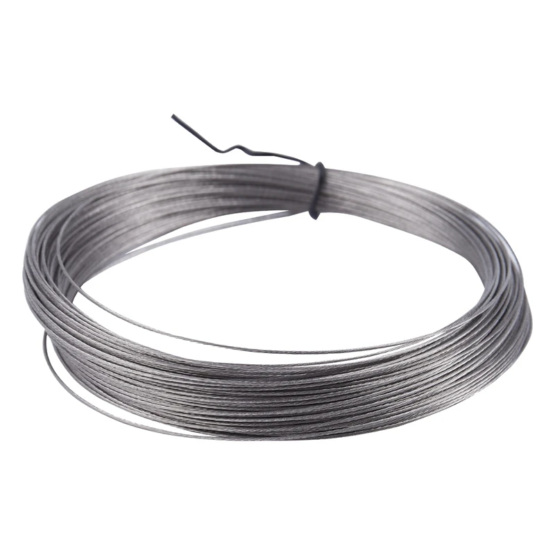 

30M 304 Stainless Steel Wire Roll Single Bright Hard Wire Cable, 0.3Mm