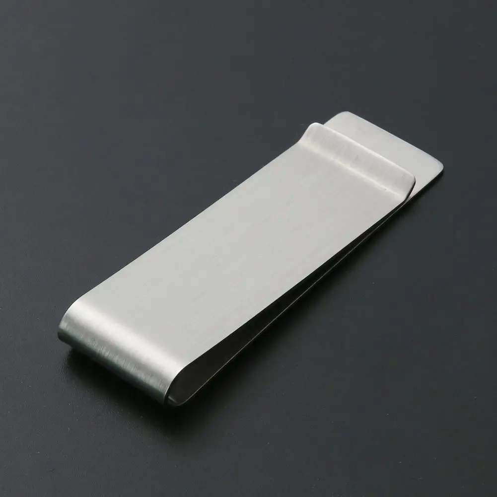 1 шт. высокое качество нержавеющая сталь металлический зажим для денег модный