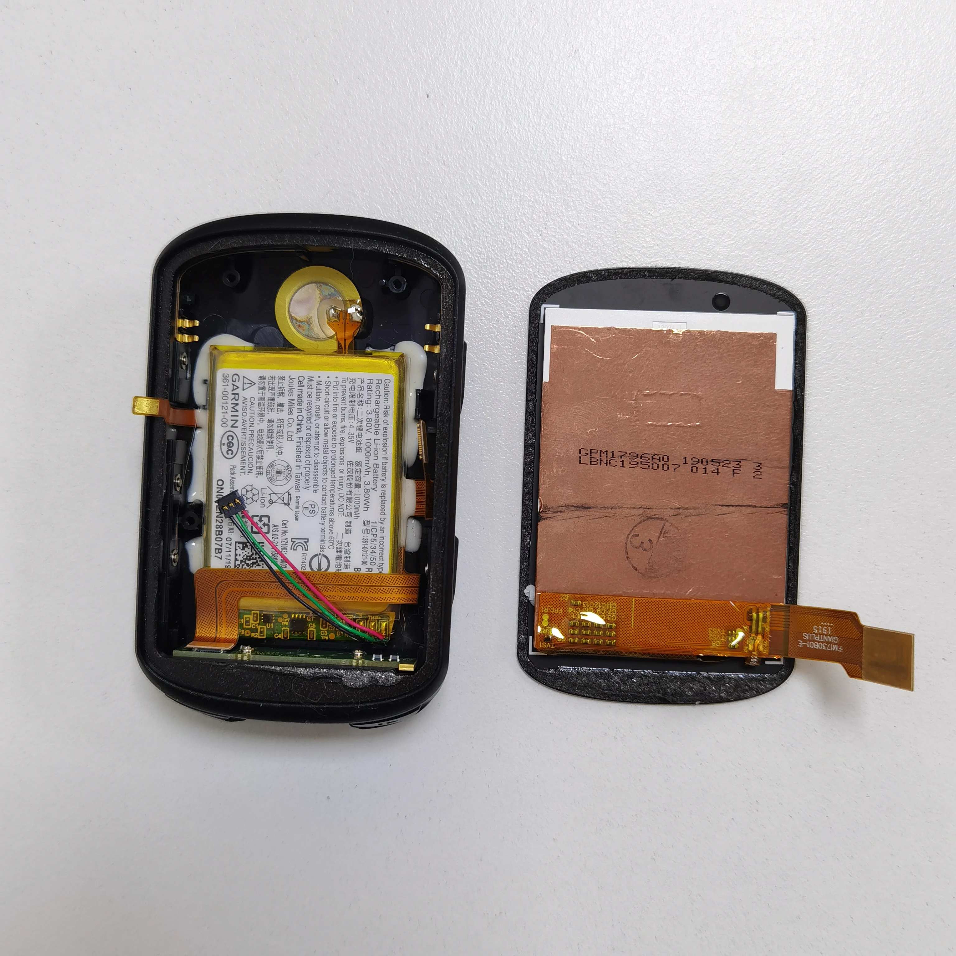 ЖК-экран/задняя крышка (дополнительно) для garmin edge 530 комплект ремонта