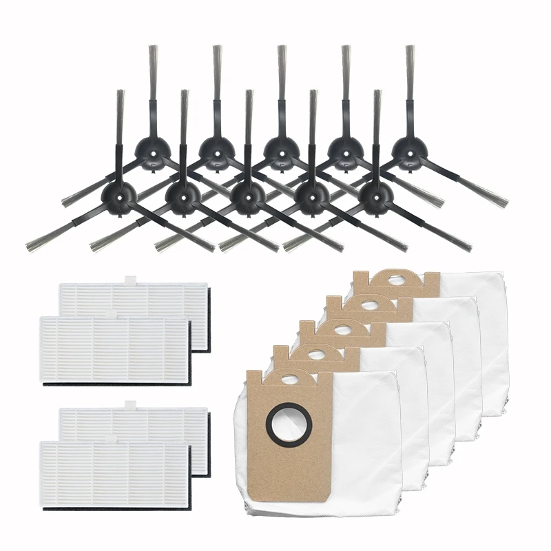 

19 шт робот боковая щетка СС Фильтр Hepa для Proscenic M70 M7 Запчасти для робота-пылесоса аксессуары комплект для замены