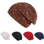 Летняя тонкая кружевная тюрбан, однотонная хлопковая внутренняя ткань, мягкие дышащие мусульманские женские тюрбаны, повязка на голову, хиджаб, нижний шарф, шапочка