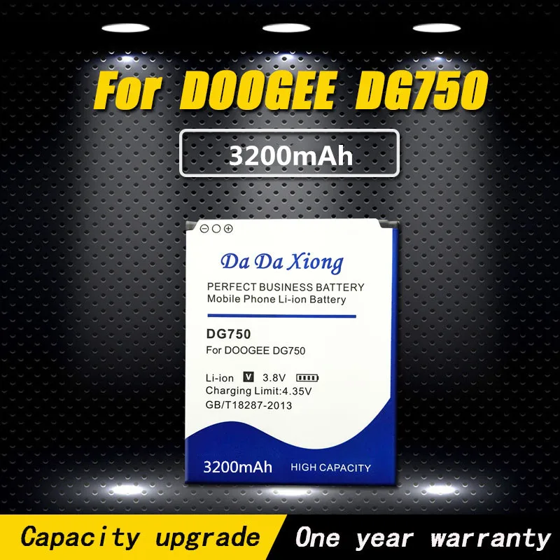 Новая модель 3200 мАч [DG750] фотоаккумулятор Для DOOGEE Cell | Мобильные телефоны и
