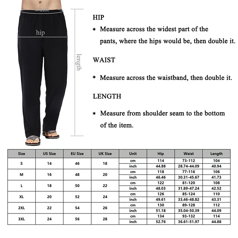 

2021 New Men's Black Cotton Linen Pants Male Summer Breathable Solid Color Linen Trousers Fitness Streetwear S-3XL