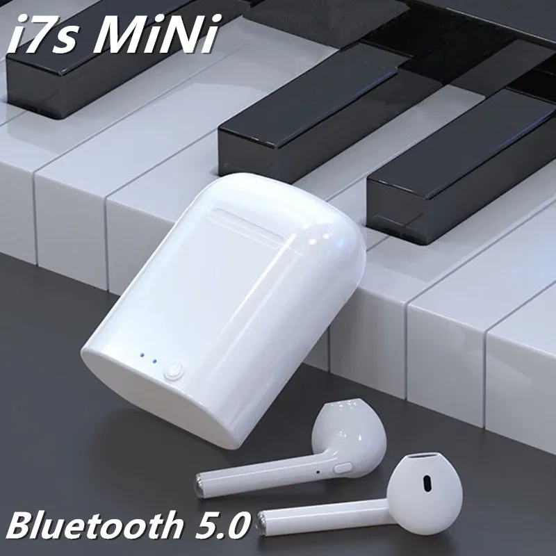 I7s миниатюрные высокоподходящие Bluetooth наушники Музыкальная гарнитура Спортивные