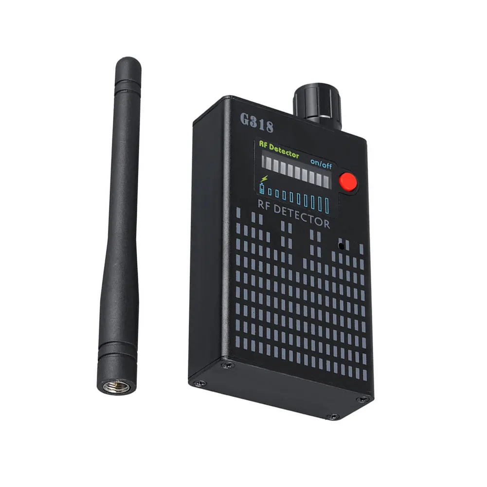 

G318 Anti-Spy GPS Wireless Signal Automatic Detector Finder racker Frequency Scan Sweeper Protect Security Signal Tracker New