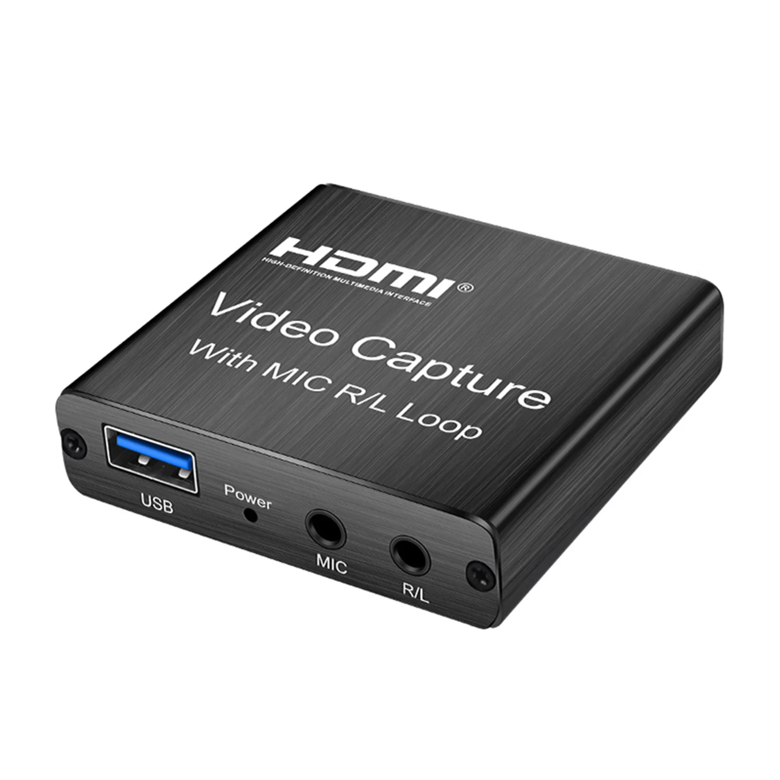 

Accessories for Video Card Audio 4K 1080P For Live Streaming Plug And Play Multifunction With Mic 60hz USB2.0 HD