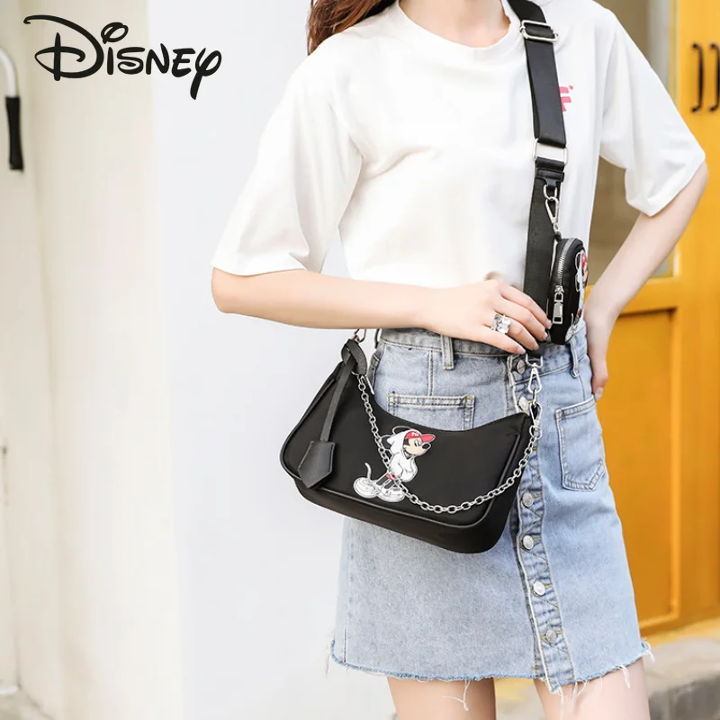 

Disney 2021 New Mickey Fashion Ladies Shoulder Bag High Quality Large Capacity Multifunctional Ladies Shoulder Messenger Bag