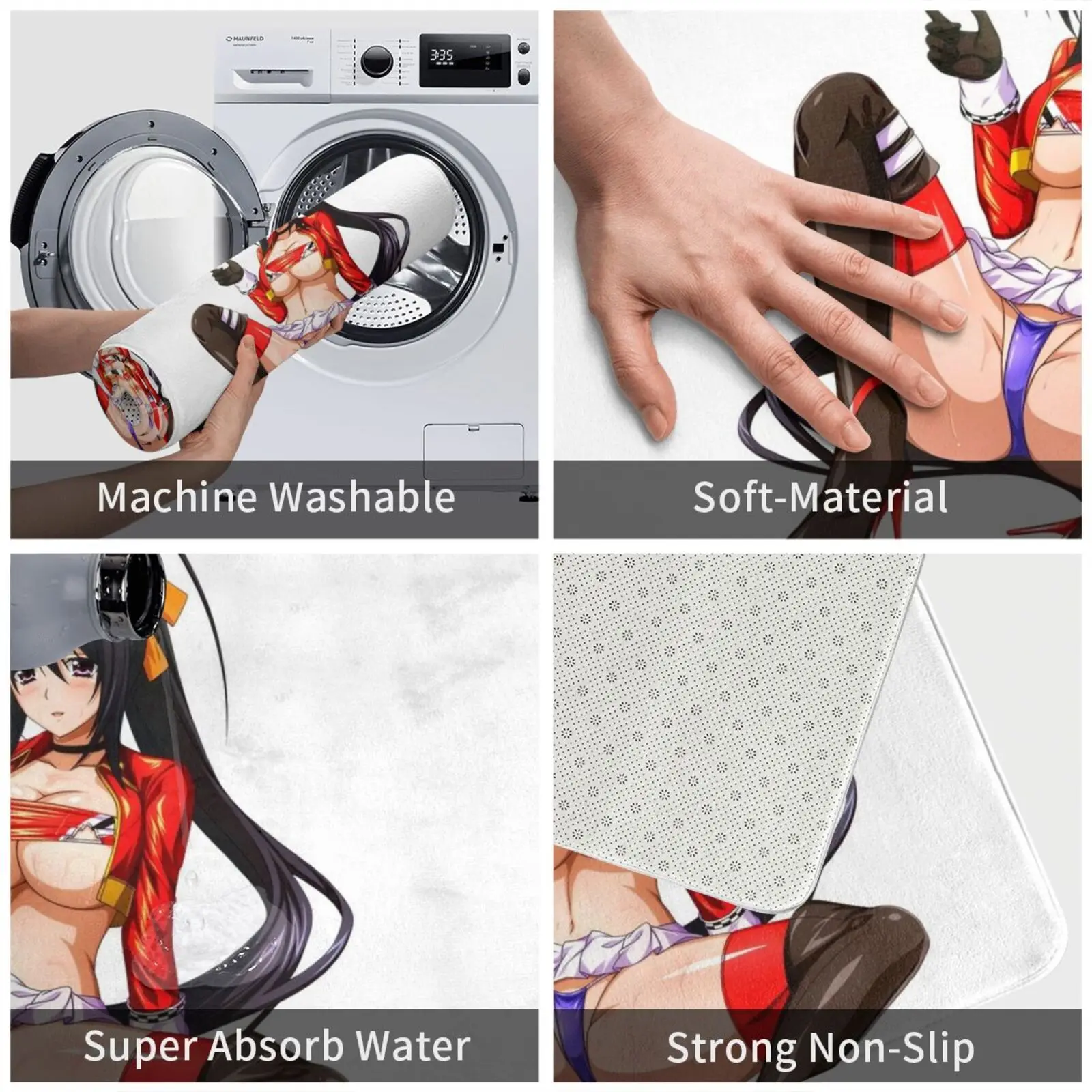 Lewd Girl Himejima Akeno | Школьный коврик Dxd подушка школьный Hentai для старшей школы Ecchi