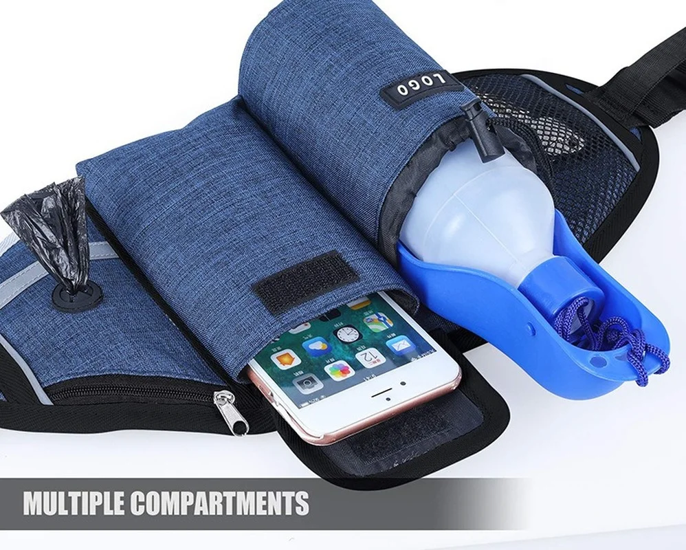 The New Pet Training Pockets Are Breathable, Pet Snack Bags, Walking and Dog Walking Artifacts, Convenient Running Pockets