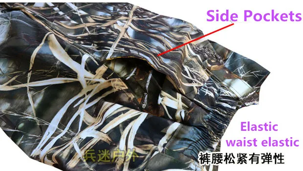 

Outdoor Hunting Birdwatching Fishing Clothes Reed Bionic Camouflage Suit Bionic Camo Ghillie Suit Jacket Pants Set