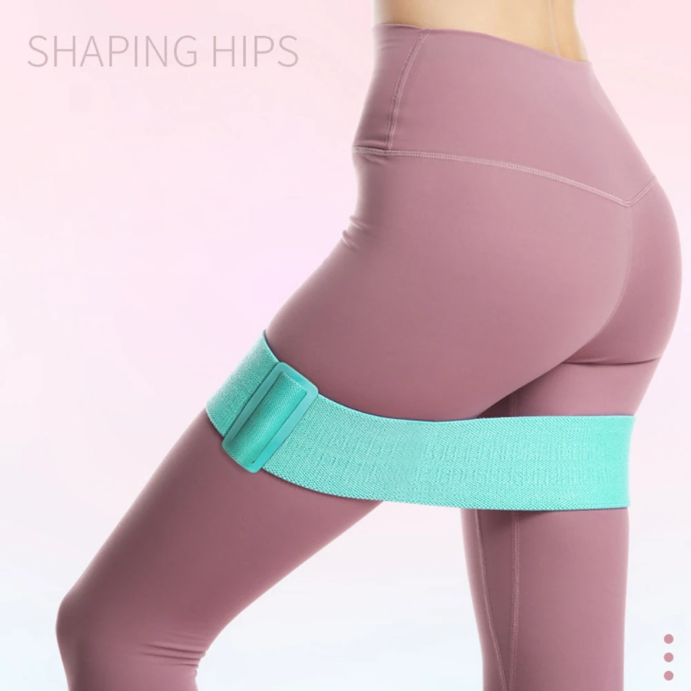 

Gym Fitness Exercises Rubber Band Hip Circle Yoga Anti-slip Elastic Hip Lifting Fitness Resistance Belts for Loss Weight