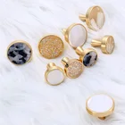 Элегантные дверные ручки и ручки для кухонного шкафа из цинкового сплава, мебельные ручки, выдвижные ящики для мебели