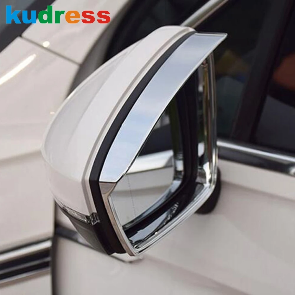 Хромированное зеркало заднего вида для Volkswagen Tiguan MK2 2017 2018 2019 отделка зеркала