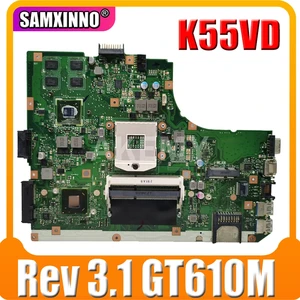 Материнская плата K55VD Rev 3,1 GeForce 610M DDR3 для Asus K55VD A55VD F55VD материнская плата для ноутбука K55VD материнская плата K55VD материнская плата