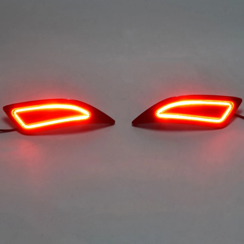 

LED Car DRL Rear Bumper Tail Light Turning Signal Lamp Brake Lights Warning Lamps for Toyota Camry 2015 2016