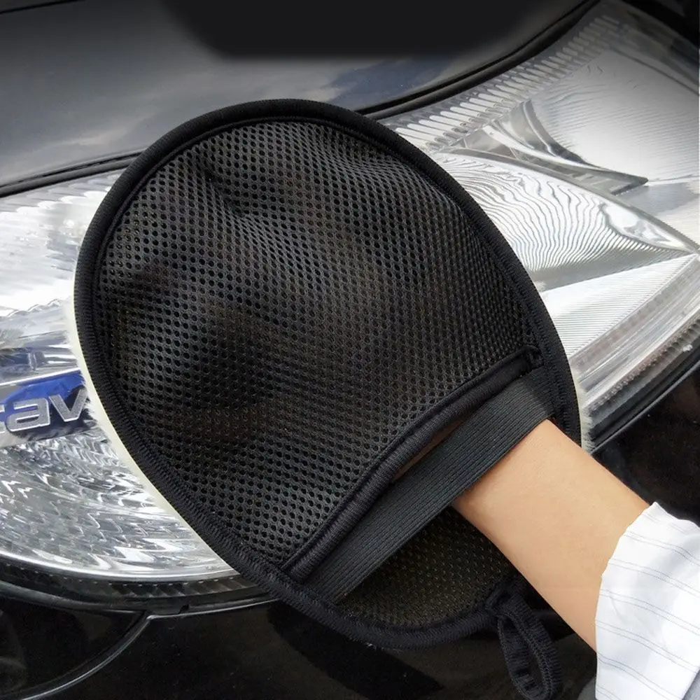 1 шт. мягкие перчатки из искусственной шерсти для мытья автомобиля щетка чистки