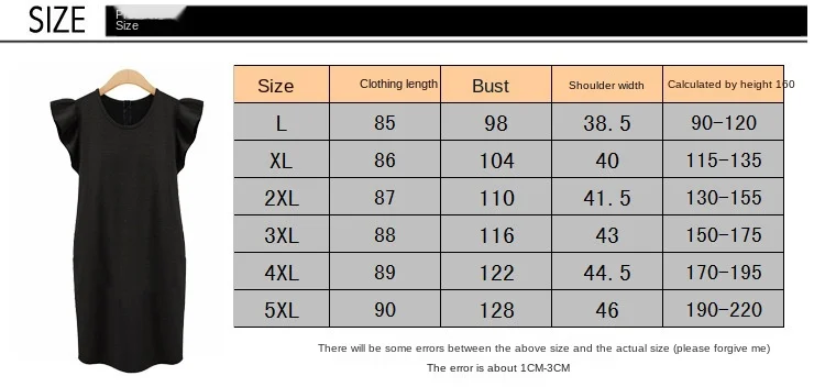 

European and American Plus Size Women's Clothes Knitted Dress Spring and Summer New Ruffle Sleeve Fashion Loose Sheath Dress