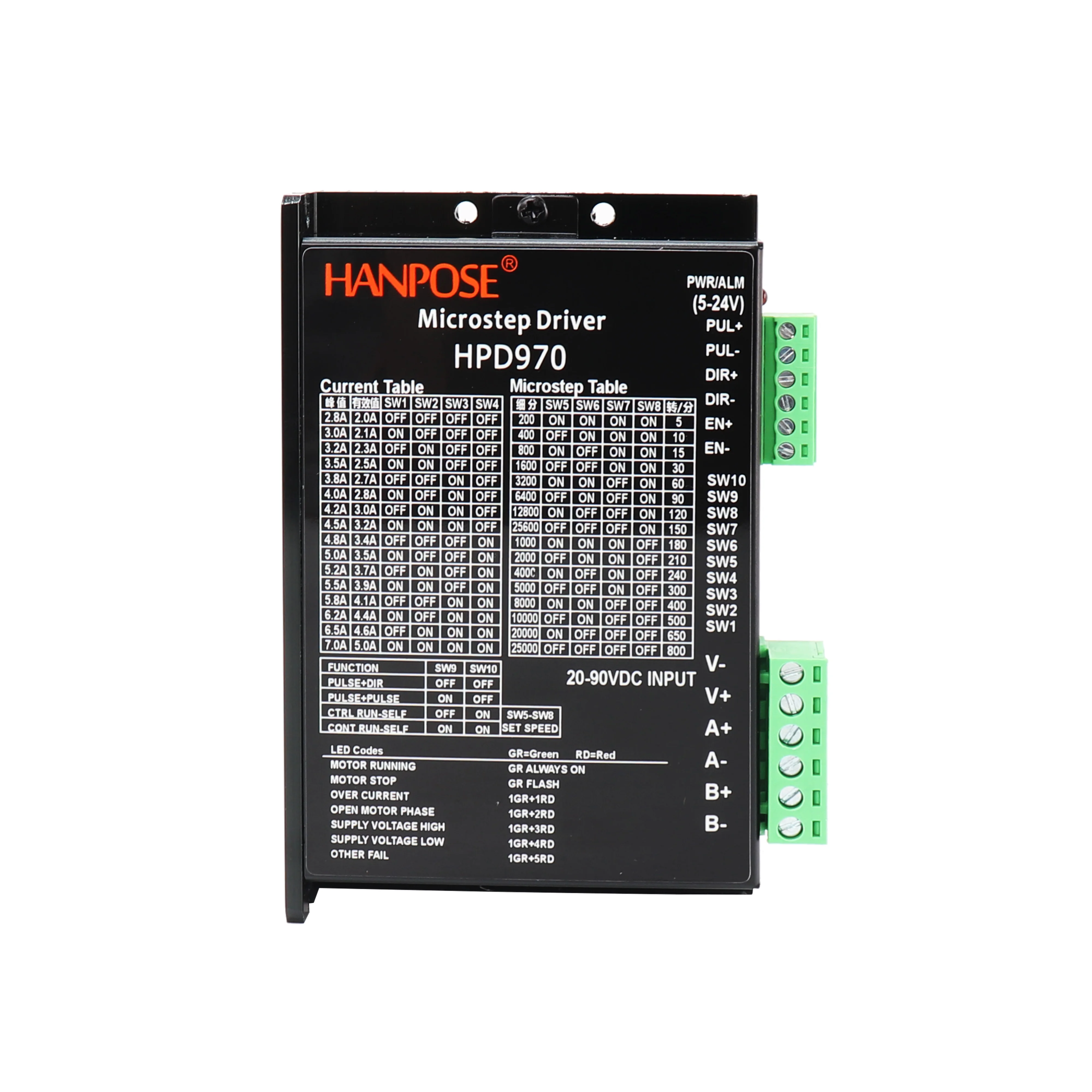 100PCS NEMA23 Stepper Motor Driver HPD970 2-phase segments upgraded version for 3D Medical machinery accessories | Обустройство дома