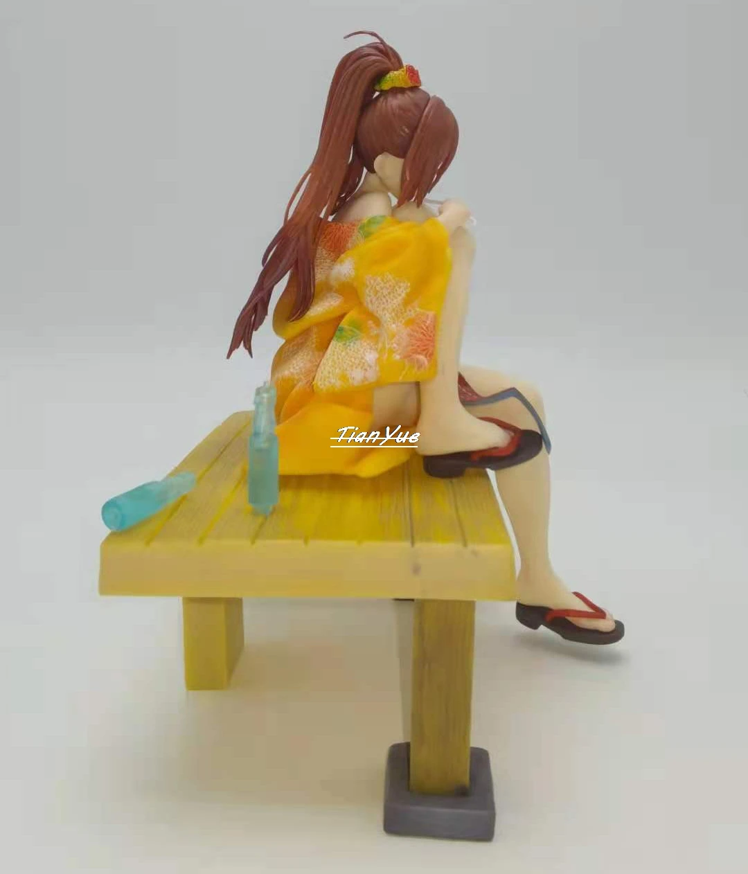 Anime Native Girl Sitting Kimono ver. Girls PVC 1/6 Action Figures Toys 21cm |
