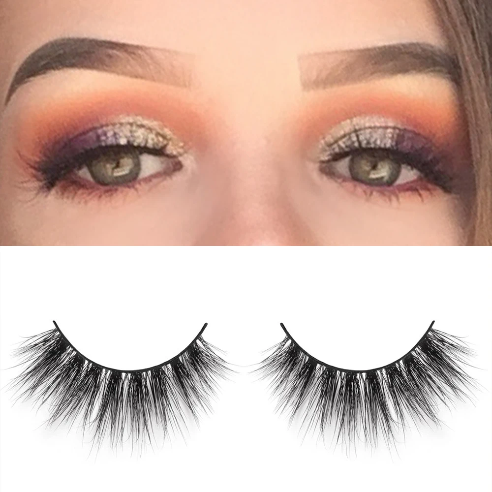 

LOVGGE 3D Mink Lashes Natural Eyelashes Fluffy Wispy Wholesale Cute Gorgeous Flare Women Beauty Makeup Drop Shipping