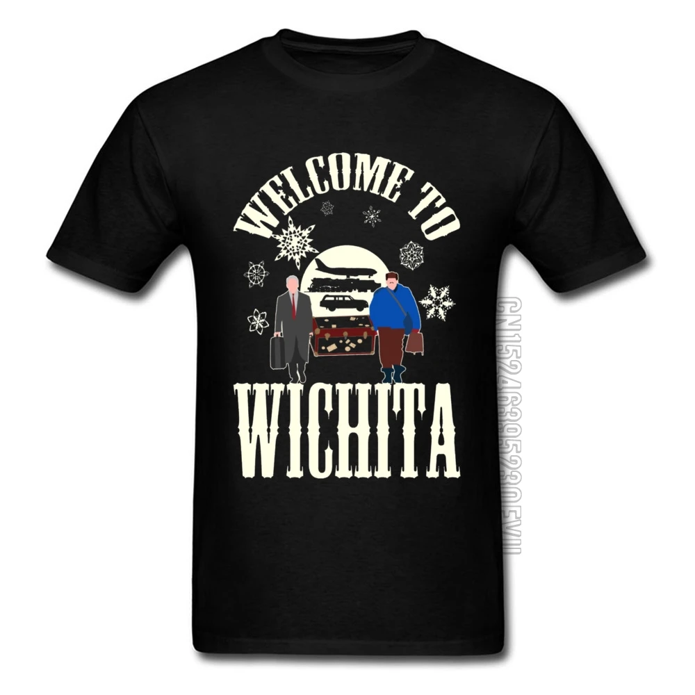 Добро пожаловать в обычные Топы Wichita футболка с графическим принтом повседневные
