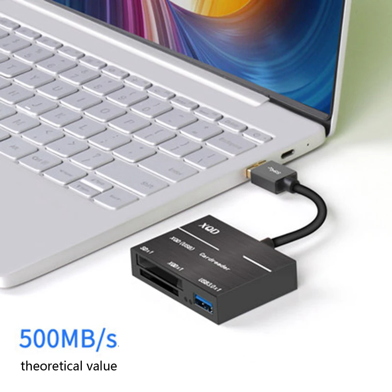 500 МБ/с./с высокоскоростной XQD 2 0 карта памяти Писатель адаптер USB 3 кардридер для Sony