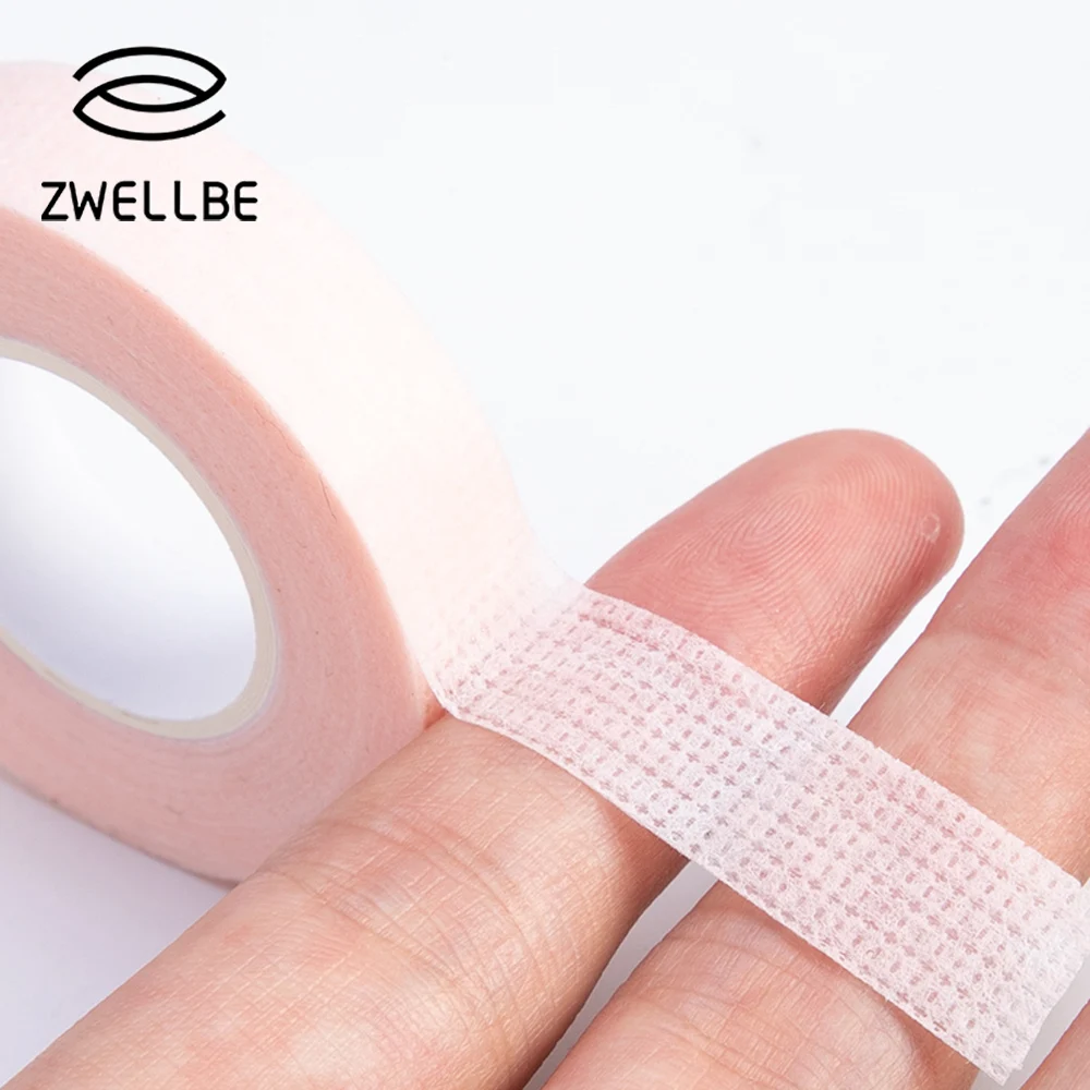 Zwellbe 900 см 1 рулон дышащий предотвращает аллергию медицинская розовая лента