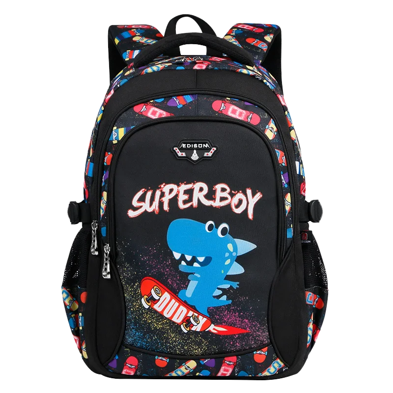 

Edison Teenagers School Bags Fashion Ultra Light Burden Reduction Children School Backpack Cartoon Backpack bags For Boys Girls