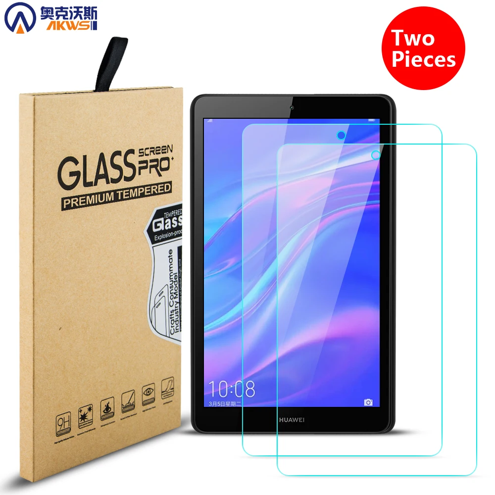 Закаленное стекло для Huawei Mediapad M5 Lite 8 M3 пленка экрана T3 7 10 2 упаковки|Защитные