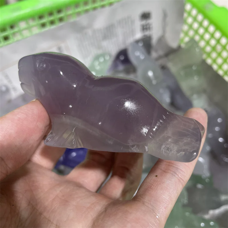 

1 шт., фигурка из натурального флюорита, резная кварцевая статуя