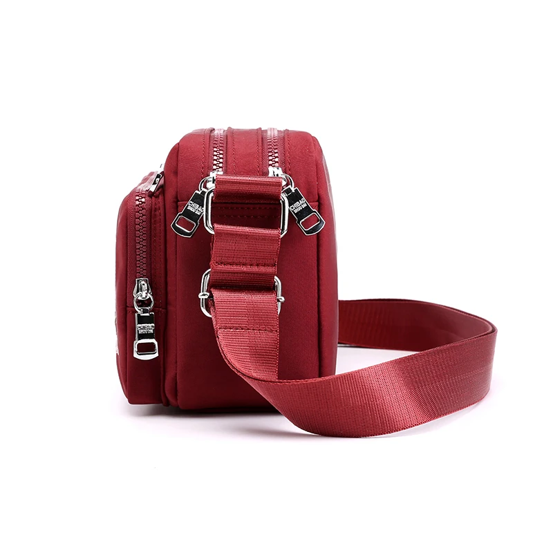 Bags for Women Nylon Crossbody Waterproof Female Messenger Bag Embroidery Shoulder Bag Small Fashion Women Messenger Bags