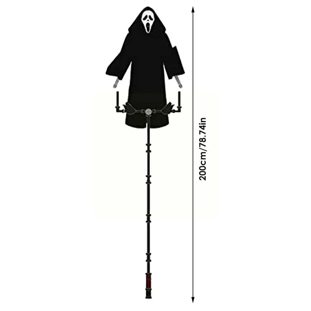 

Scream Scarecrow Creative Garden Ghostface Scarecrow Decor Scream Scary Scarecrow Halloween Hanging Ghostface Sale Yard D7D0