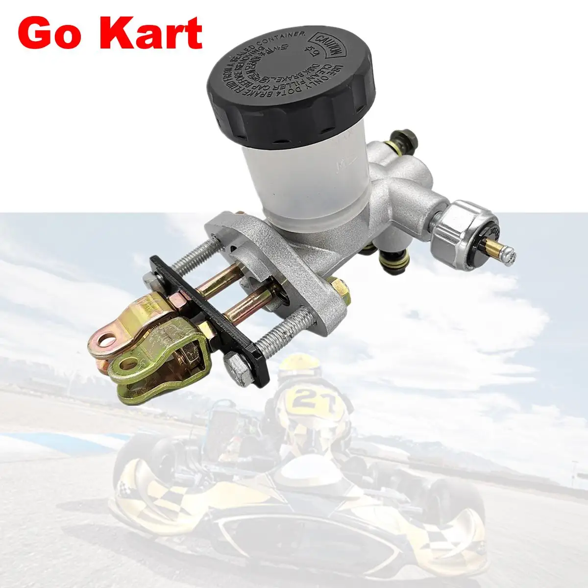 Go Kart Buggy Bremse Master Zylinder Hydraulische Pumpe für ATV 90 110 125 150 200 250CC Kandi BMS Roketa Kinroad kazuma