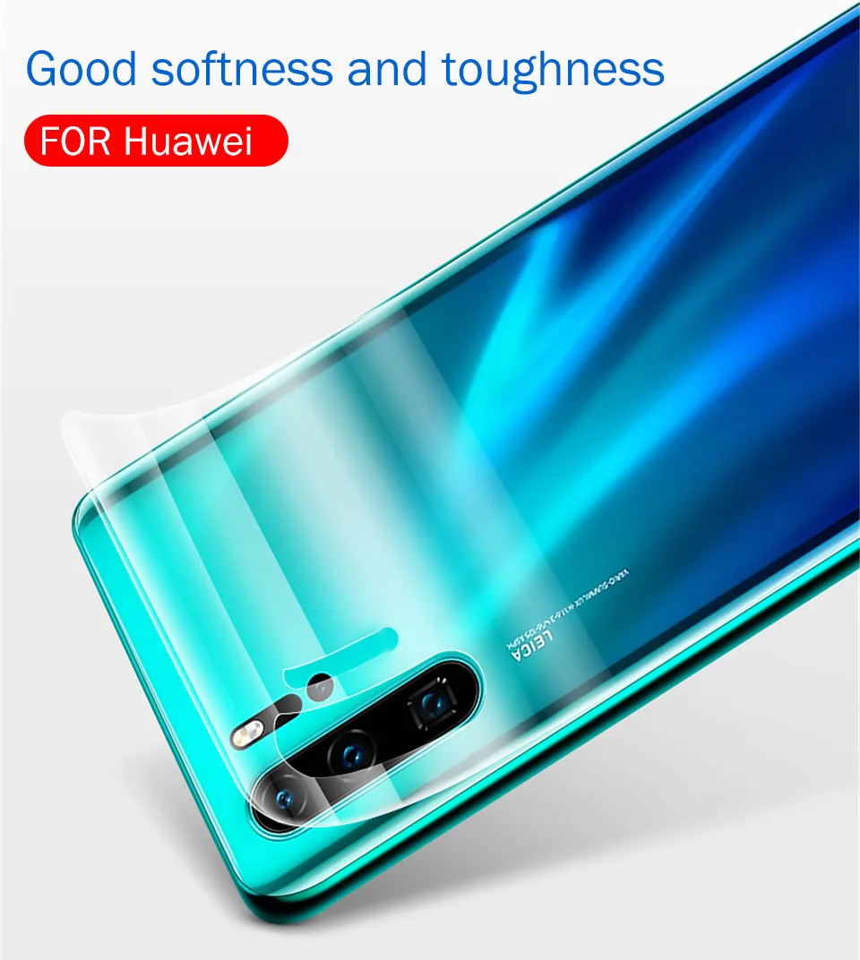 100D изогнутая полностью задняя Гидрогелевая пленка для huawei P30 P20 Pro P10 Lite P Smart mate 30 Pro защита экрана не стекло
