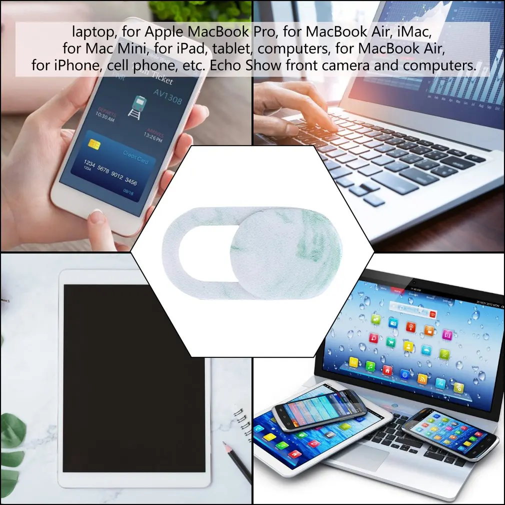 

Webcam Sleeve Ultra Thin Thick Web Blocker For Protecting Security Compatible With Mobile Phones Tablets Laptops