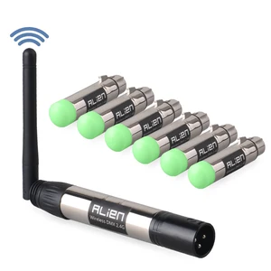 Беспроводной приемник-передатчик ALIEN DMX 512 Dfi, 2,4 ГГц, 400 м, контроллер для вечерние, музыкальных клубов, сценическое Лазерное освещение