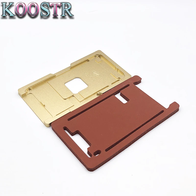 Новая точность 2 шт. для iphone 8g 8plus вакуумная металлическая Форма ламинатора ЖК