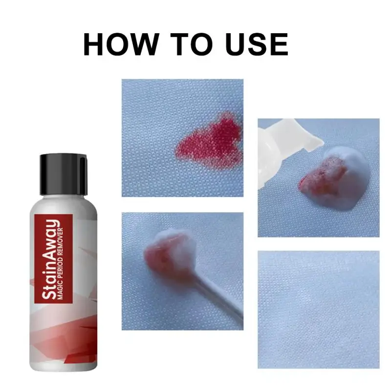 Чистящий спрей моющее средство для белья удаления пятен крови