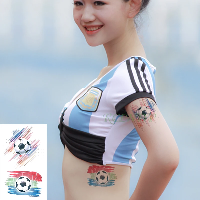 

Waterproof Temporary Tattoo Sticker Football Love Heart Small Size Art Tatto Flash Tatoo Fake Tattoos For Kid Boy Men Women