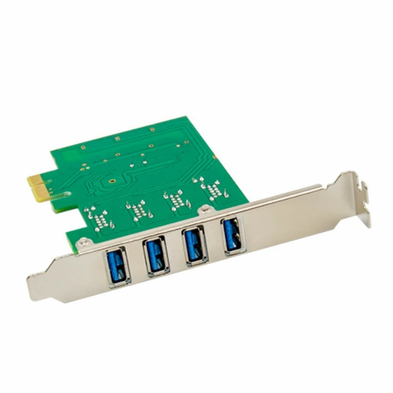 

PCI-E VL805 4-Port Super High-Speed USB3.0 Type AF Expansion Card 3A/Port Internal Power Supply for PC